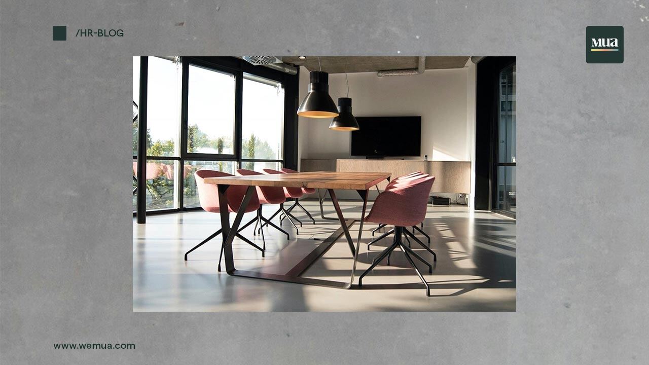 picture shows modern office
